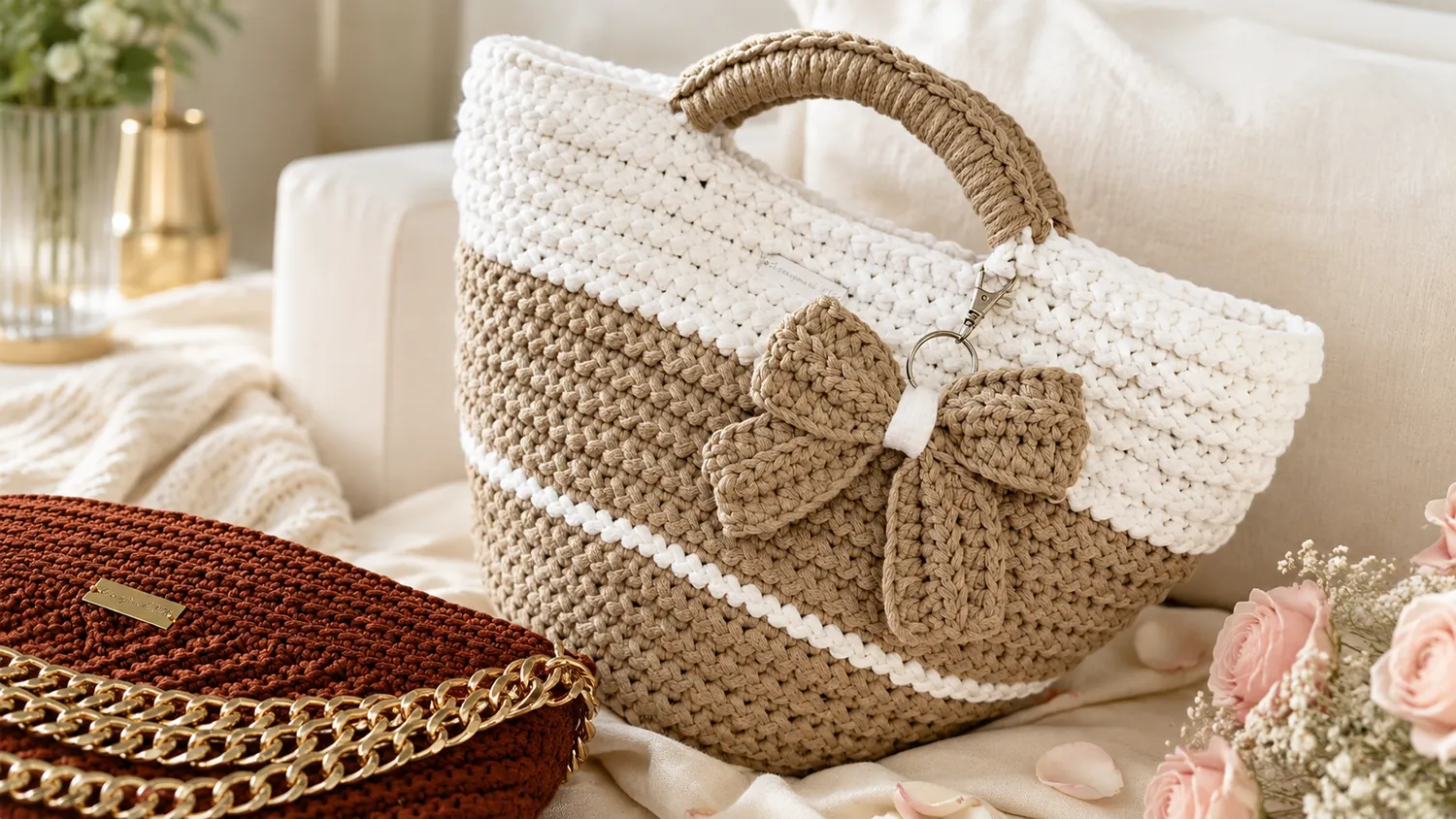 Borse handmade all'uncinetto — Le creazioni di Mia