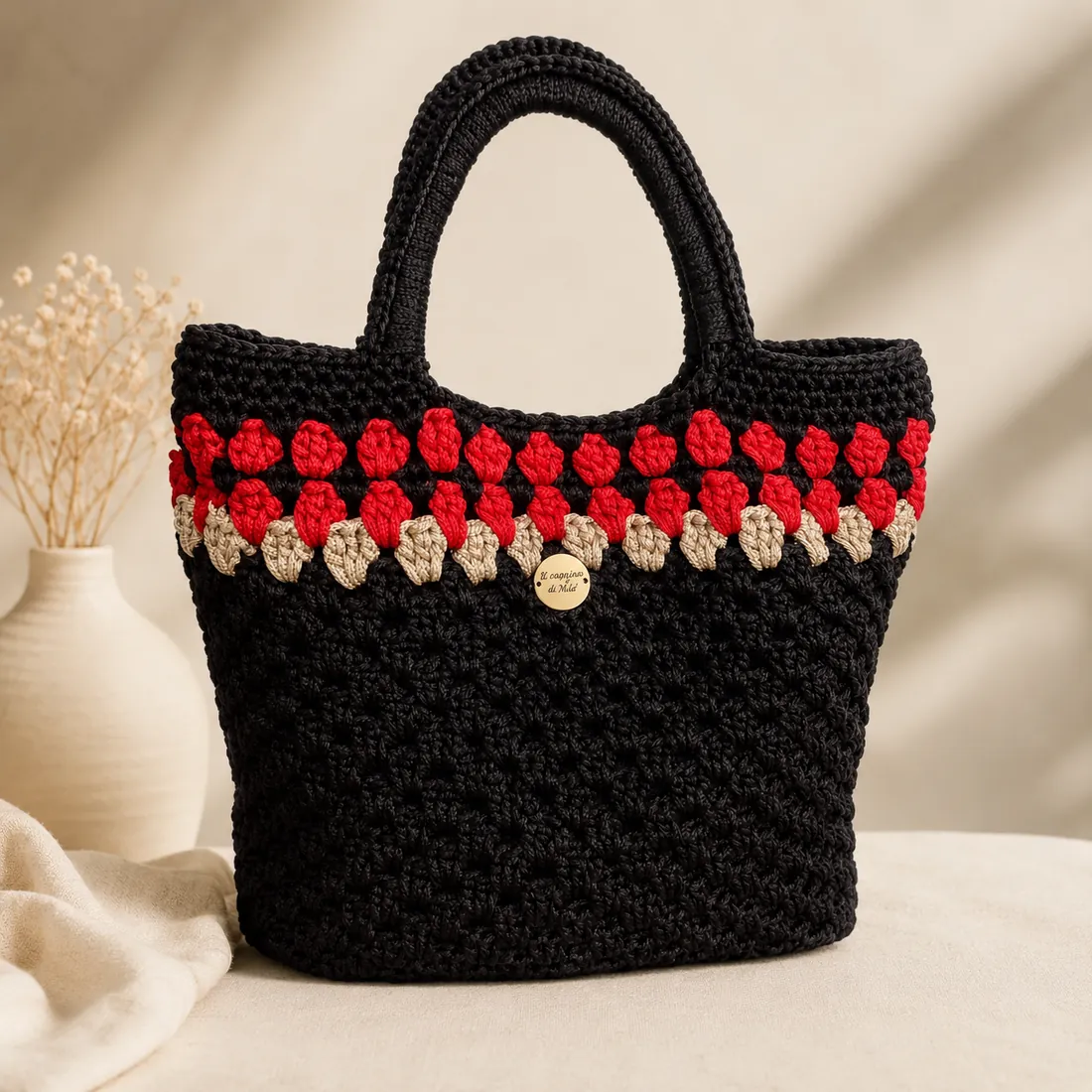 Bauletto a nappe crochet
