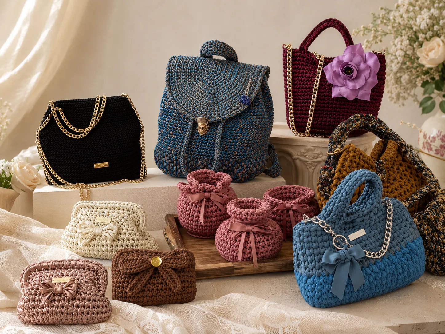 Borsa crochet handmade